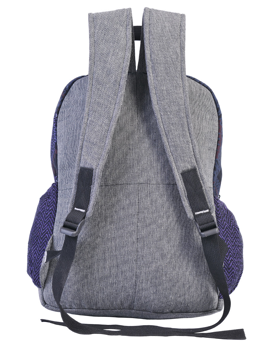 Hemp and Cotton Back Pack Bag