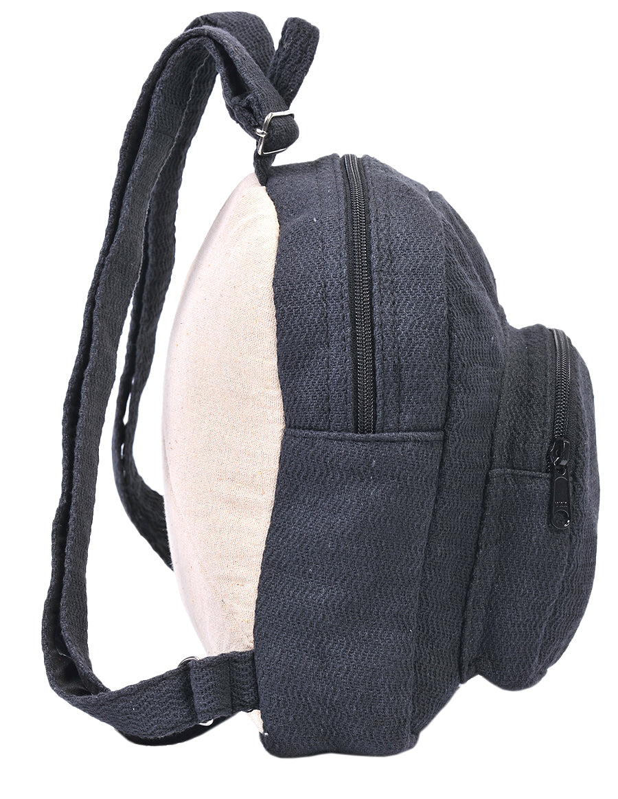 Hemp & Cotton Mini Back Pack Bag