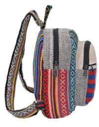 Hemp & Cotton Mini Back Pack Bag