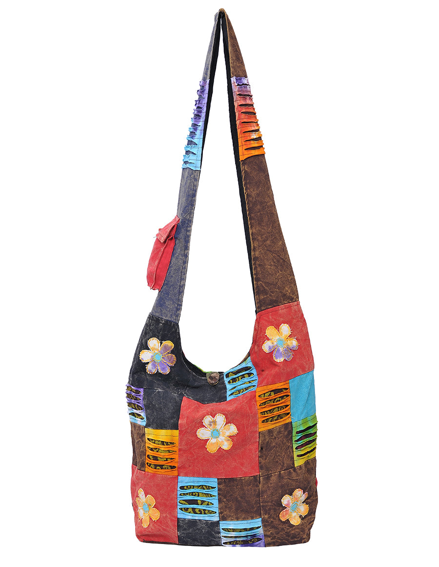 Shoulder Bag: Contemporary Handbag Grey colour, coiled fabric, for tra –  PADUKAS ARTISANS