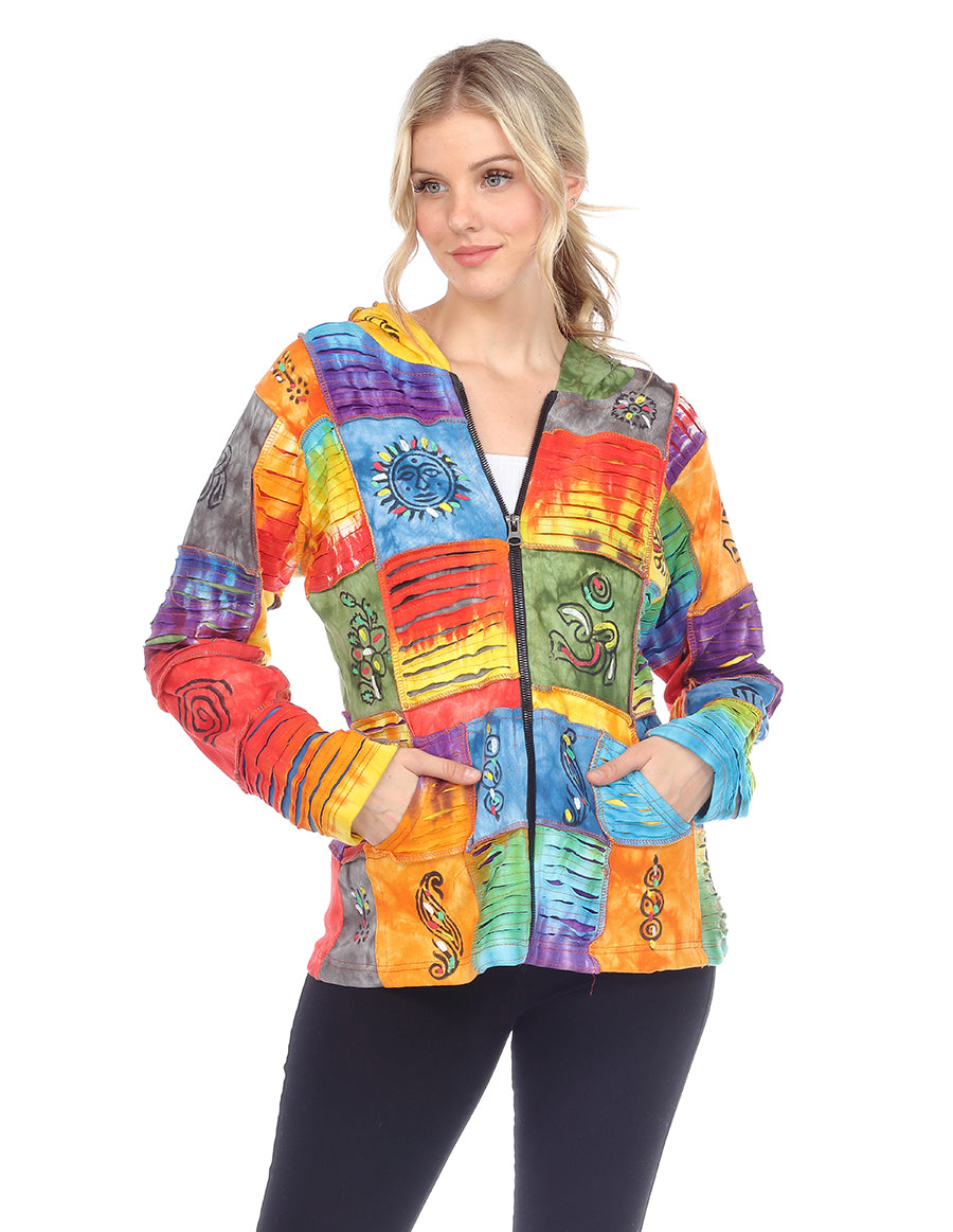 Patchwork & Rips (Plus available) shopdafe Hooded – also Jackets